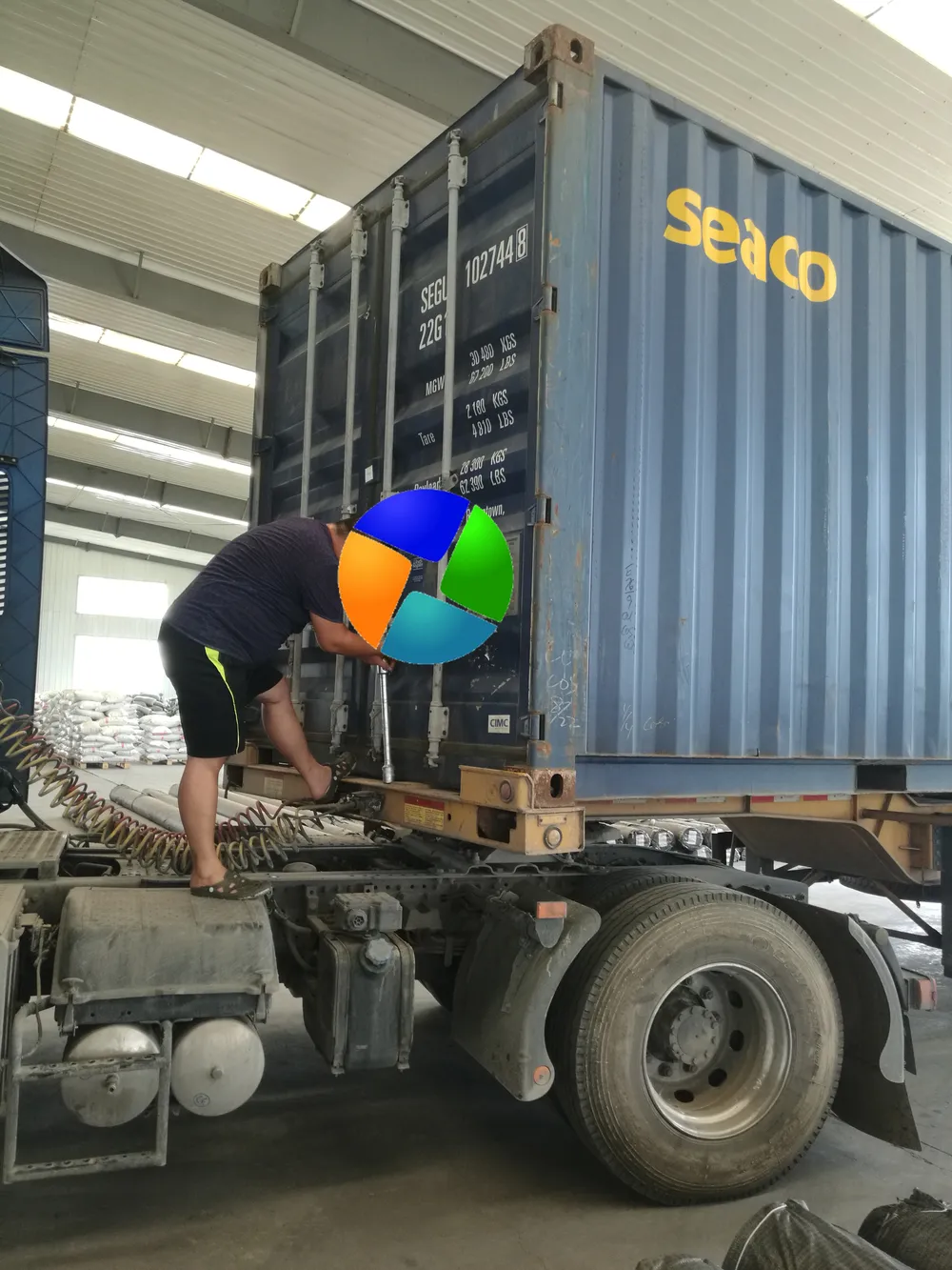 Ekspor geomembrane ke Sudan