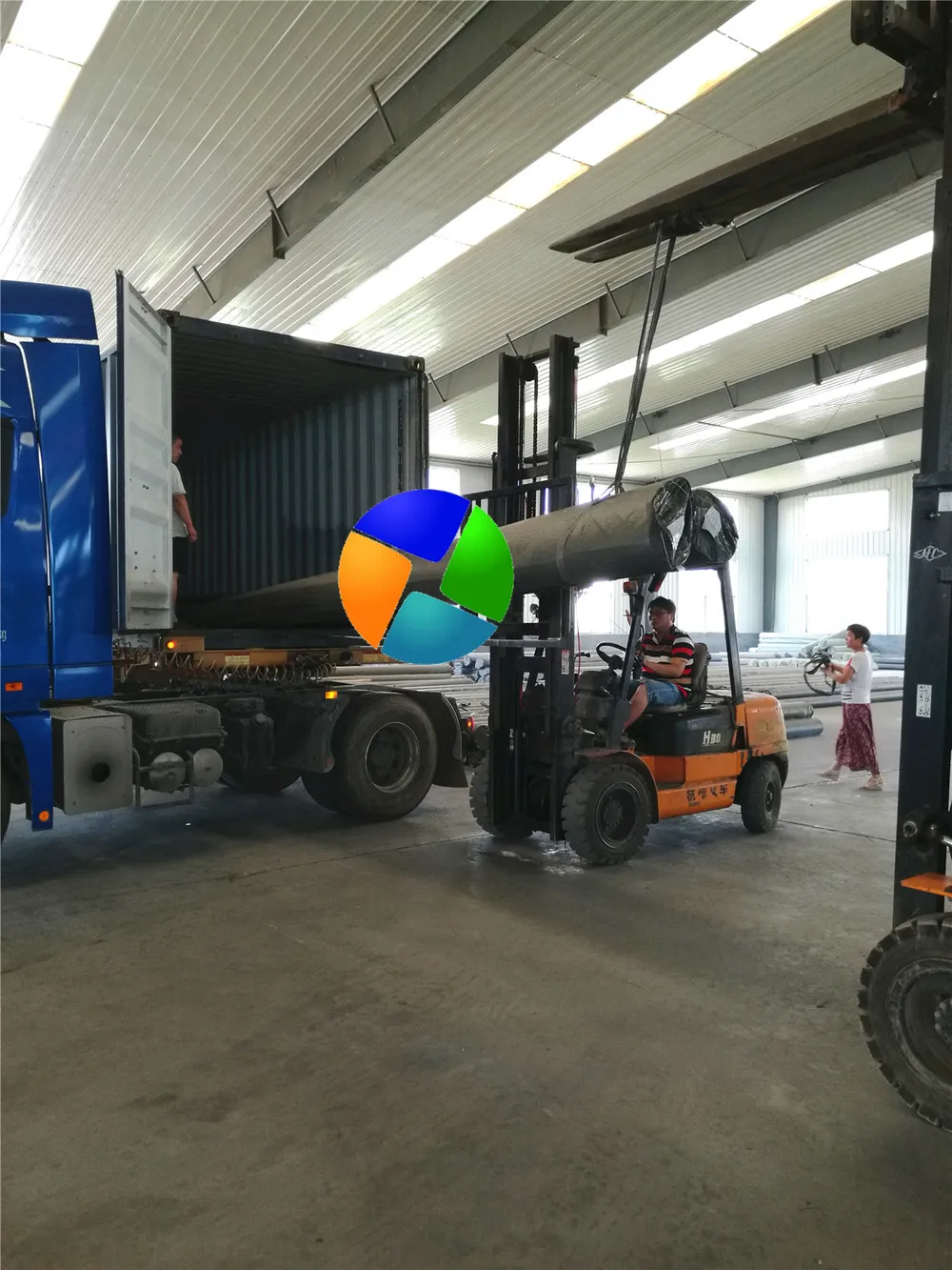 Ekspor geomembrane ke Sudan