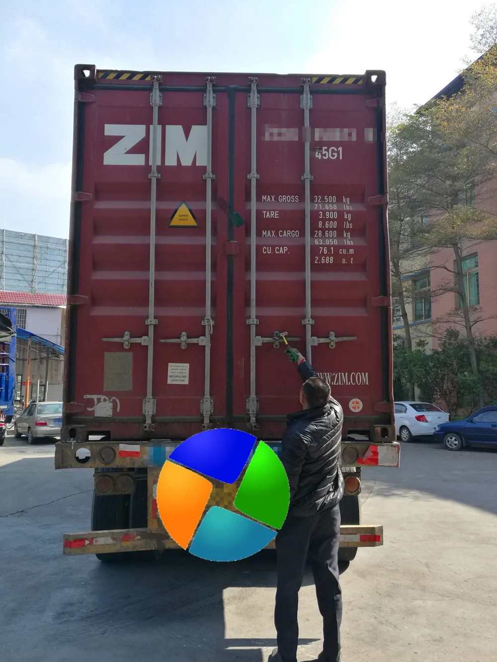 Ekspor pond liner ke Ghana