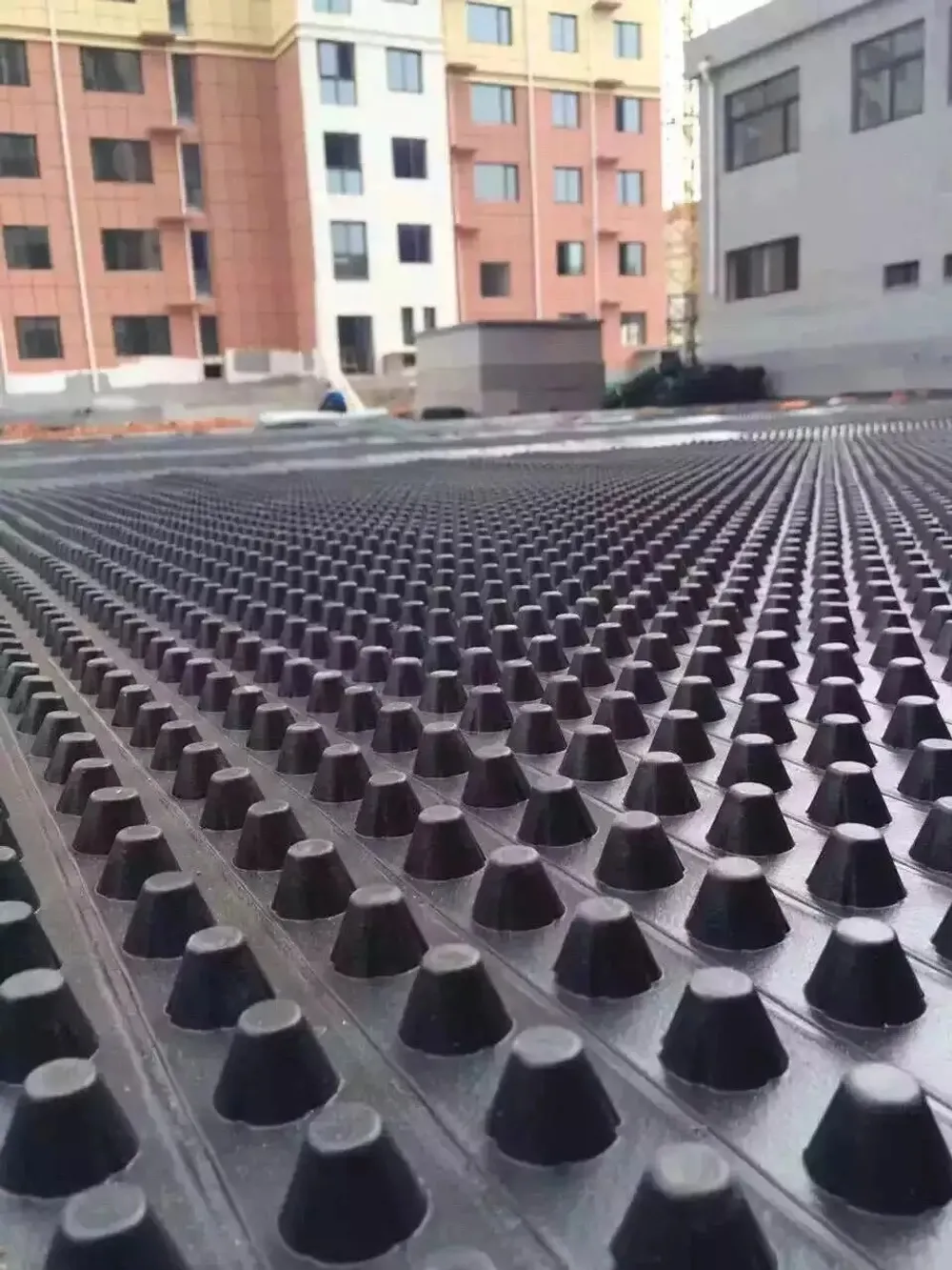 Lembaran drainase berbintik (Dimpled Drainage Sheet) — Gambar lainnya