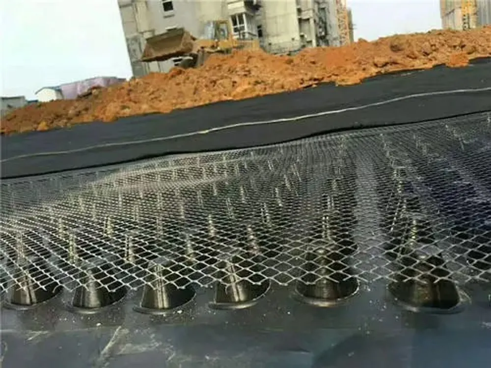 Lembaran drainase berbintik (Dimpled Drainage Sheet) — Gambar lainnya