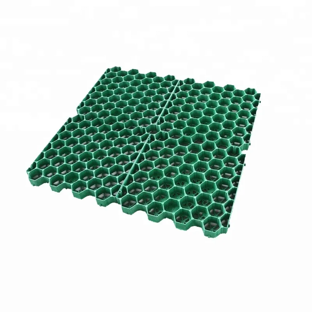Gravel Grid (Geocell HDPE / Grass Paver) — Gambar lainnya