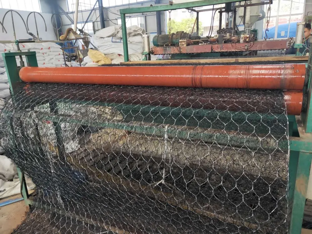 3D Reinforced Geomat — Produksi