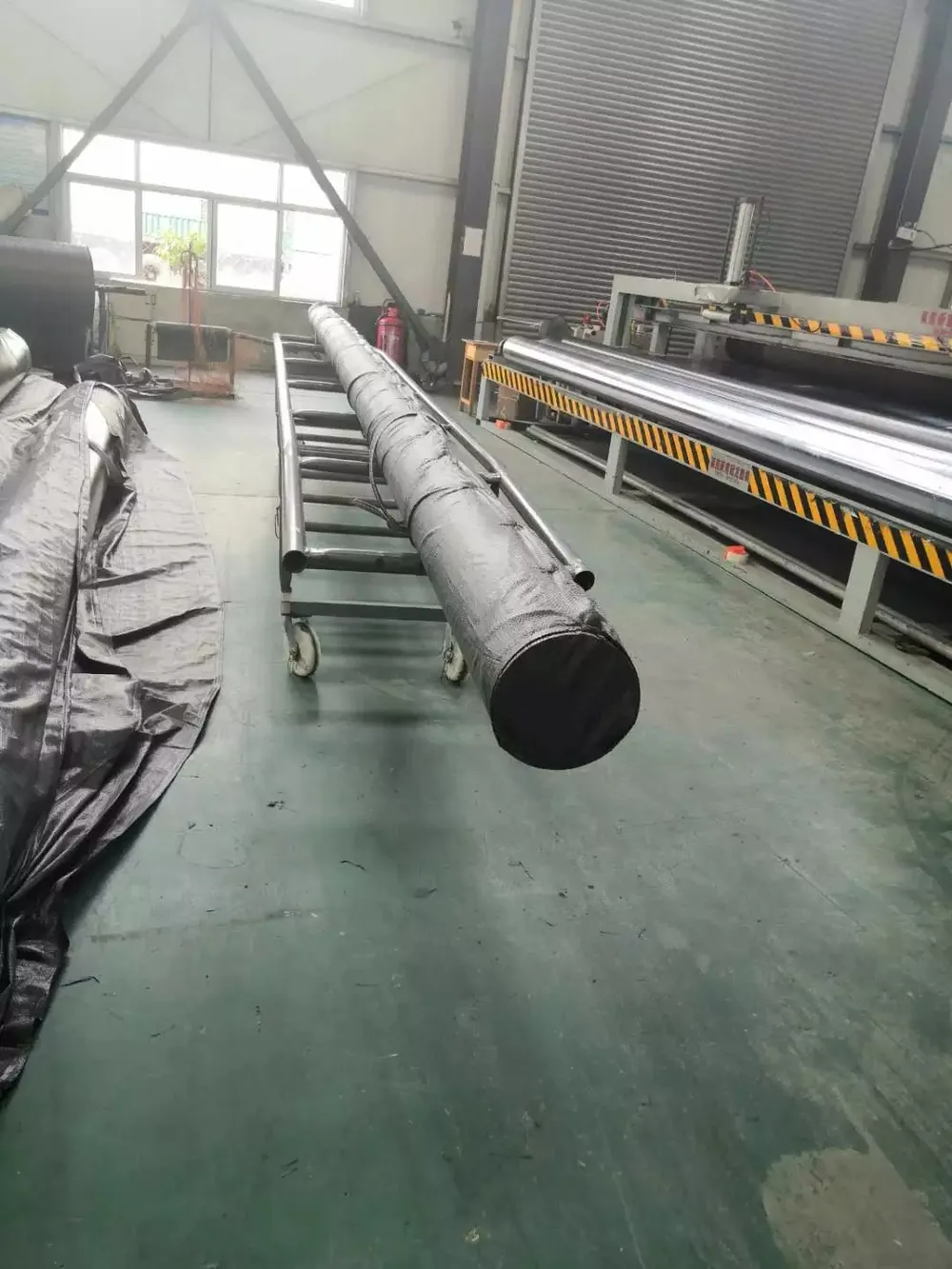 Geomembran HDPE — Pengiriman & pengemasan