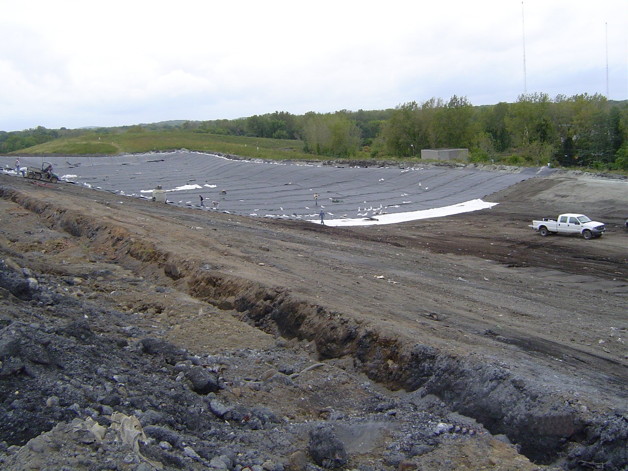 Cara memasang geotextile dan PVD (prefabricated vertical drain)